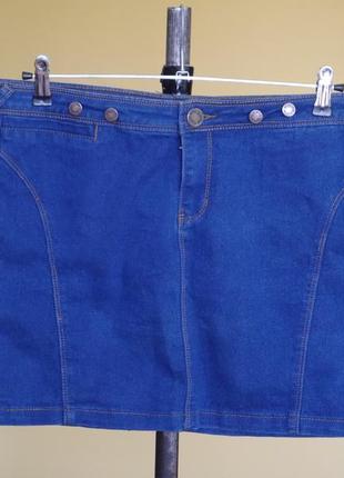 Юбка-спідниця  джинсова розмір l sublevel1 фото