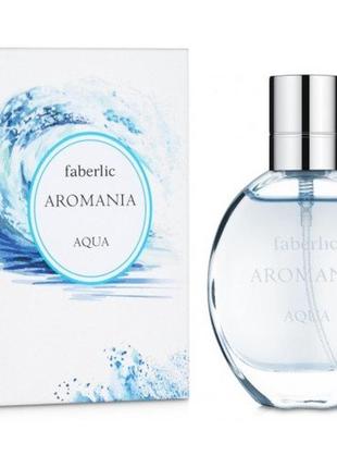 Туалетна вода для жінок aromania aqua 3027 faberlic, 30ml