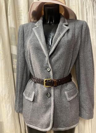 Жакет трикотаж шерсть/кашемир/антора/вискоза