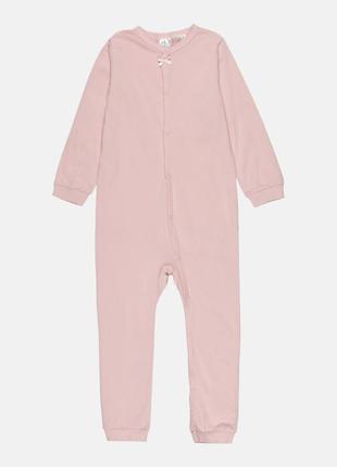 Комбинезон-слип хлопковый для девочки h&m 0769102 092 см (18-24 months) розовый