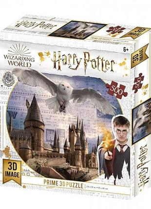 Пазлы prime 3d гарри поттер хогвартс 1 32515 500 деталей хогвартс и сова