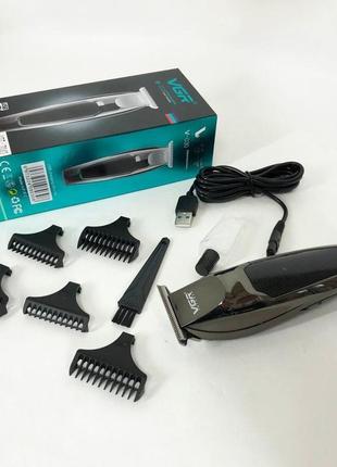 Беспроводная машинка для стрижки волос vgr2 фото
