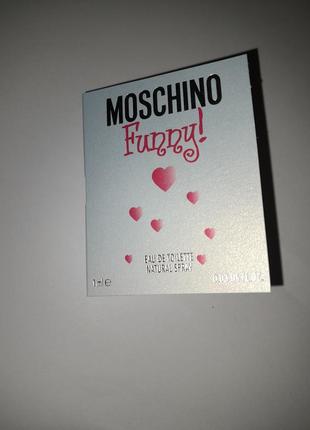 Пробник moschino