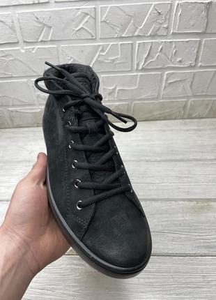 Ботинки зимние утеплённые ecco clarks hotter polo timberland2 фото