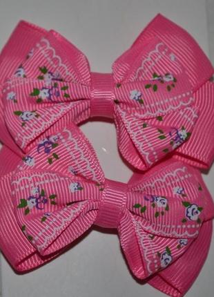 Шикарный набор аксессуаров обруч и заколки уточки для нежной девочки разные расцветки10 фото