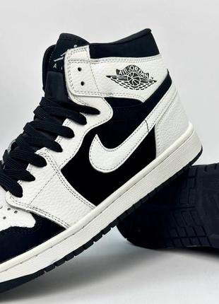 Кроссовки nike air jordan 1 og // женские кроссовки найк демисезонные9 фото