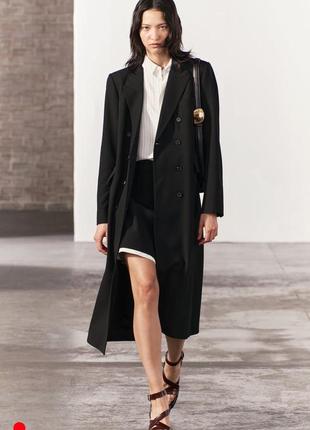 Короткая юбка черная женская zara new6 фото