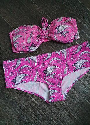 Яскравий купальник розмір 14