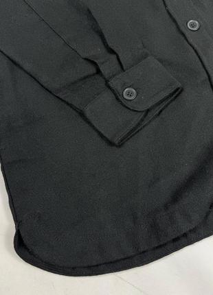 Женская рубашка черного цвета 💐4 фото