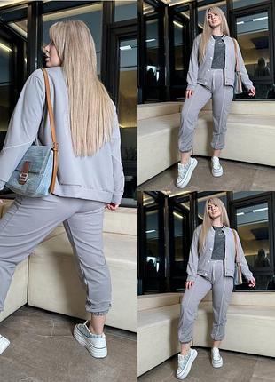 Стильный костюм для прогулок.8 фото