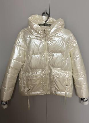 Куртка під лак, осінь-зима, л(38-40)