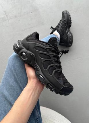 Кроссовки nike air max tn terrascape plus triple black