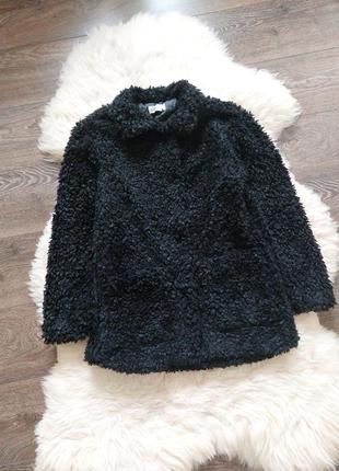 Демісезонна куртка-меховушка h&m на 12-14 років (розмір 158)