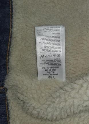 Тепла джинсова куртка gap3 фото