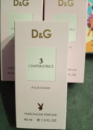 Міні парфюм жіночий з фермонами dolce gabbana limperatrice 40ml