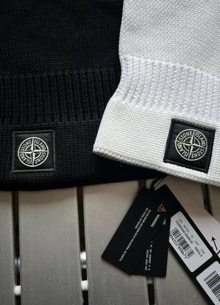 Балаклава від колаборації stone island х supreme glow knit balaclava