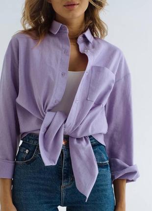 Льняная рубашка