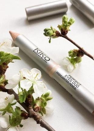 Характеристики хайлайтер kiko milano perfect eyes duo олівець&nbsp;
 для очей кіко мило1 фото