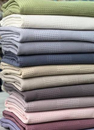 Покрывало вафельное летнее