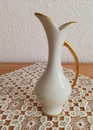 Ваза фарфоровая с ручкой антикварная trettau bavaria 15 германия