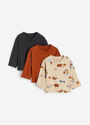 Базовые лонгсливы h&amp;m 4
