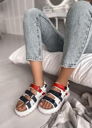 🔥шикарные босоножки fila sandal  colors босоніжки сандалі сандали sandals6 фото
