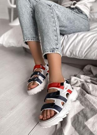 🔥шикарные босоножки fila sandal  colors босоніжки сандалі сандали sandals9 фото