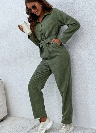 Комбинезон женский вельветовый 5 цветов 42-44; 44-46 av6-613sве