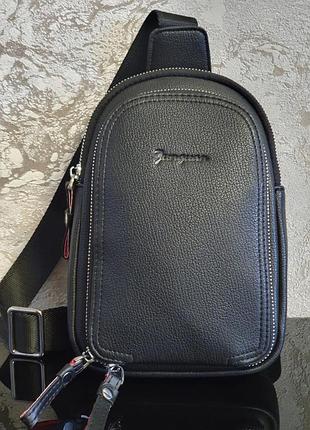 Стильная мужская сумка рюкзак💥на одно плечо - cross body сезон 2023 г