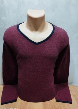 Практичный хлопковый пуловер известного скандинавского бренда dressmann1 фото