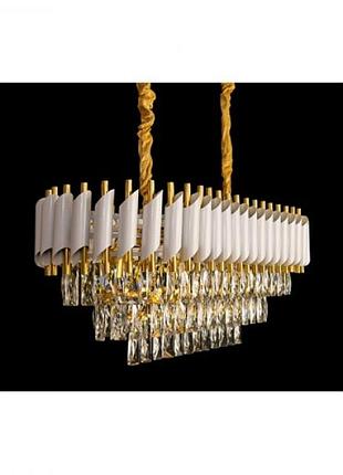 Хрустальная люстра в хроме/золоте linisoln 9001/800*350