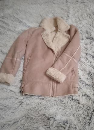 Дубленка pull bear