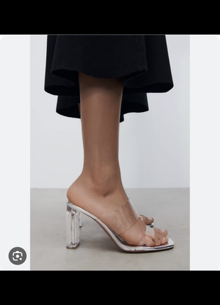 Босоніжки босоножки силикон в стиле zara