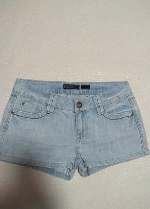 Короткие джинсовые шорты only 27р,шорти джинсові,шортики