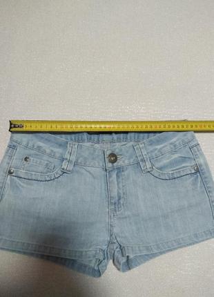 Короткие джинсовые шорты only 27р,шорти джинсові,шортики8 фото