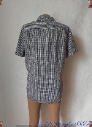 Новая базовая симпатичная летняя мужская рубашка в мелкую клетку, размер с-м2 фото