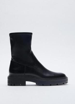 Демісезонні сапоги zara2 фото