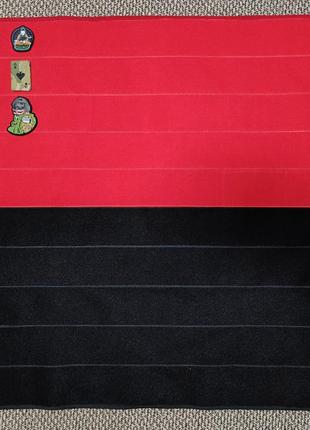 Велкро панель килимок для коллекції патчів наліпок та шевронів  100на100 см.