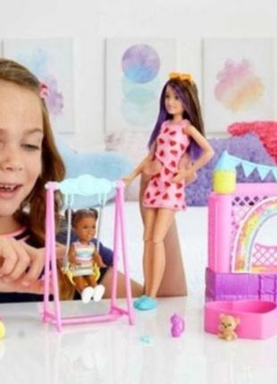 Игровой набор barbie skipper babysitters