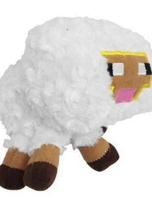 Мʼяка іграшка "майнкрафт: вівця"