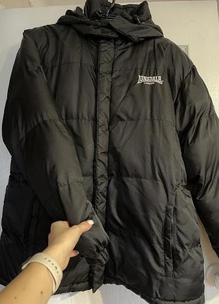 Куртка lonsdale черная фирменная xl