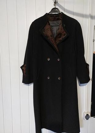 Jorg peterson шерсть- кашемір розкішне пальто1 фото