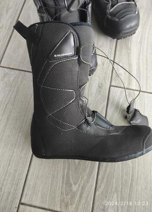 Сноубордичні черевики salomon7 фото