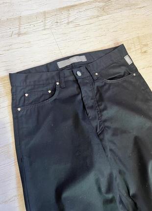 Легкие брюки прямого кроя versace jeans couture3 фото