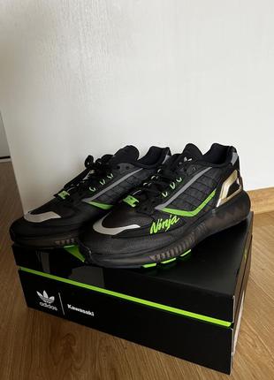 Кроссовки оригинал adidas x kawasaki zx 5k boost black gw3359