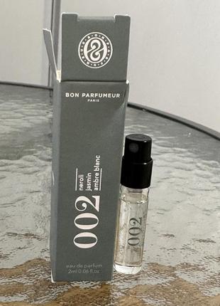 Bon parfumeur 002 пробник оригинал