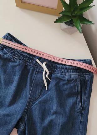 Фирменные джинсовые шорты h&amp;m( 146-152 см)7 фото