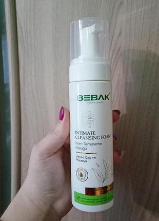 Пенка для интимной гигиены bebak