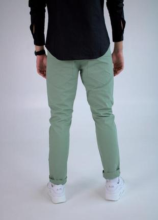 Мужские брюки войлочные весенние брюки классические осенние бирюзовые6 фото