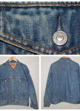 Вінтажна джинсова куртка levis 70507 0389 size l2 фото